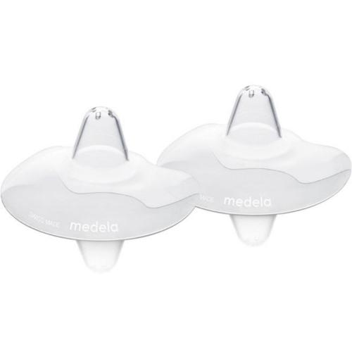 Medela Contact Nipple Shields Ψευδοθηλές για τη Διευκόλυνση του θηλασμού για Μητέρες με Πληγωμένες, Επίπεδες ή Εισέχουσες Θηλές 2 Τεμάχια - Medium 20mm